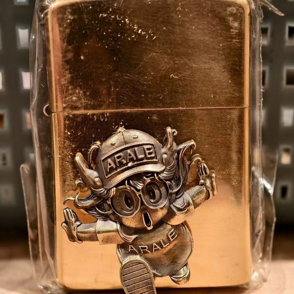 1 piece Brass Personalized sticker lighter DIY accessories