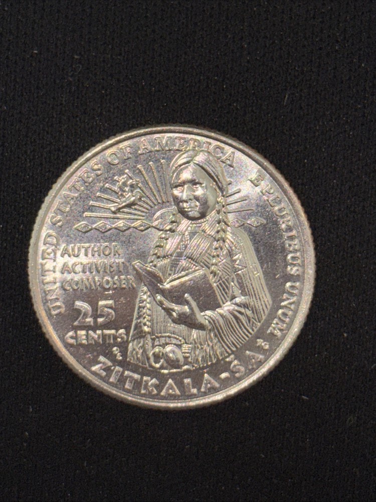 2024 D ZITKALA-SA "In Cod We Trust" Error  Quarter