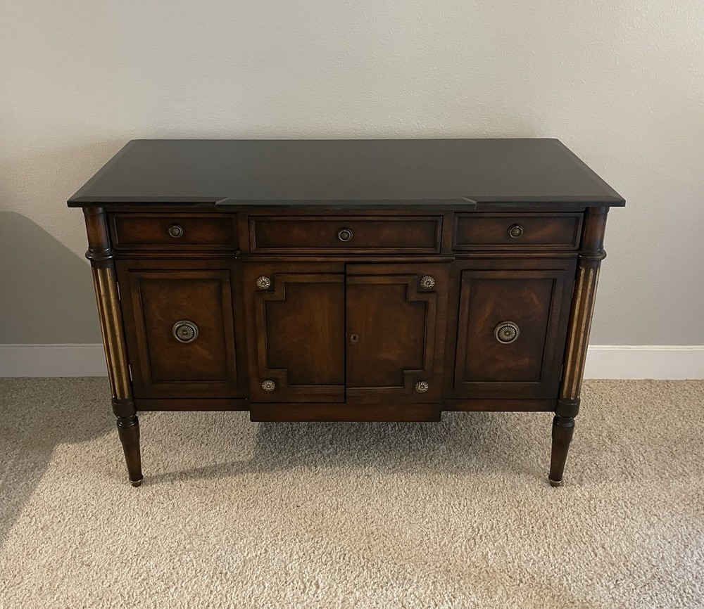 Lillian August Regency Style Granite Top Sideboard / Server