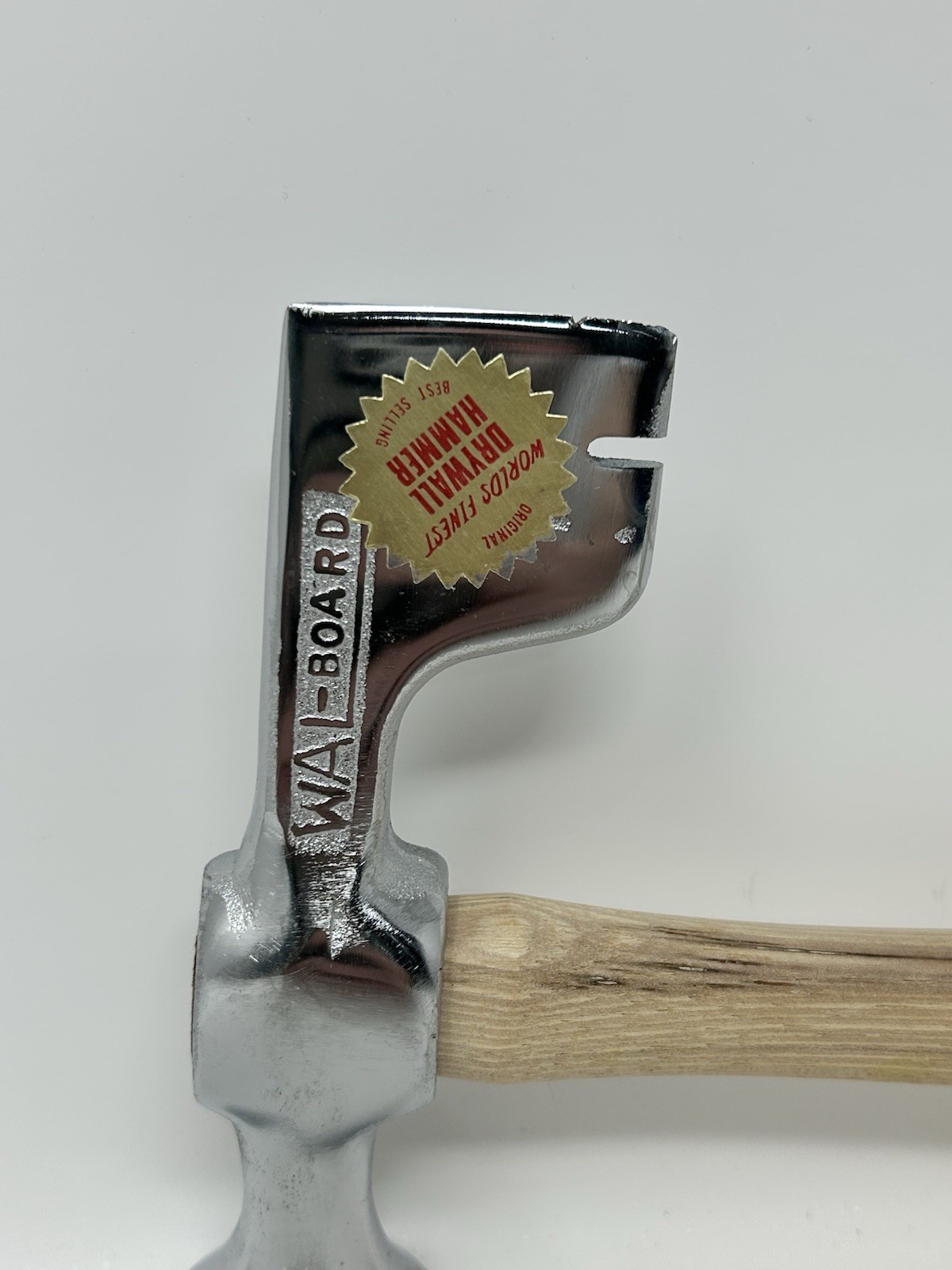 Vintage - NOS Wal-Board Drywall Sheetrock Hammer Hatchet Tool Wood Handle 🇺🇸