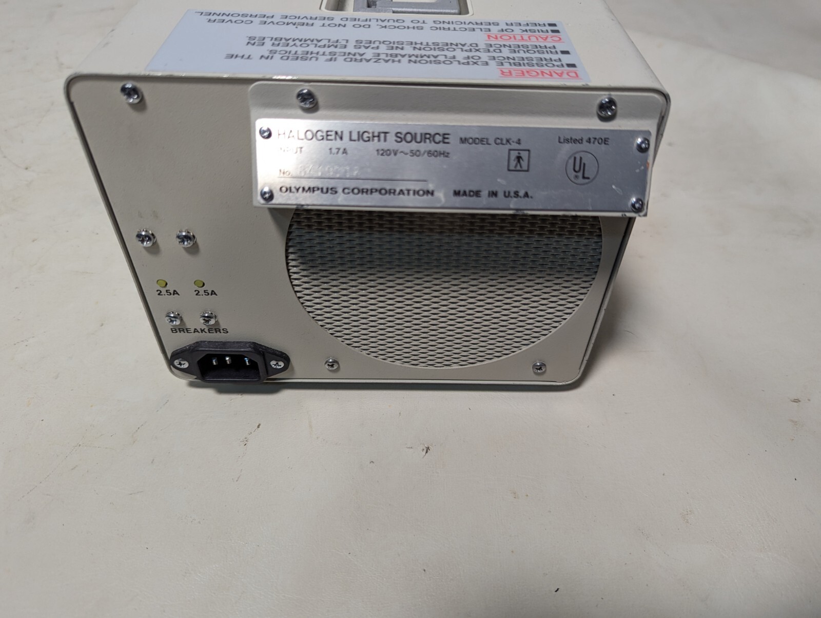 Olympus CLK-4 Halogen Light Source