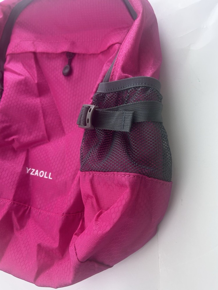 Yzaoll Lightweight Packable Hiking Backpack Hot Pink