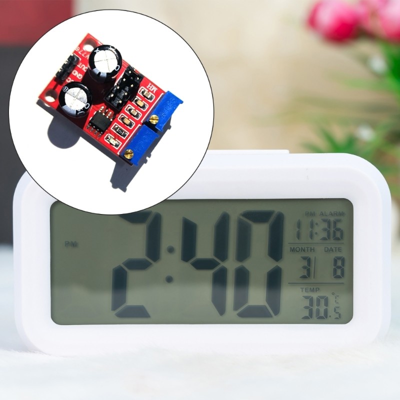 Variable Frequency Duty Cycle Adjustable Signal Generator Circuit Board NE555