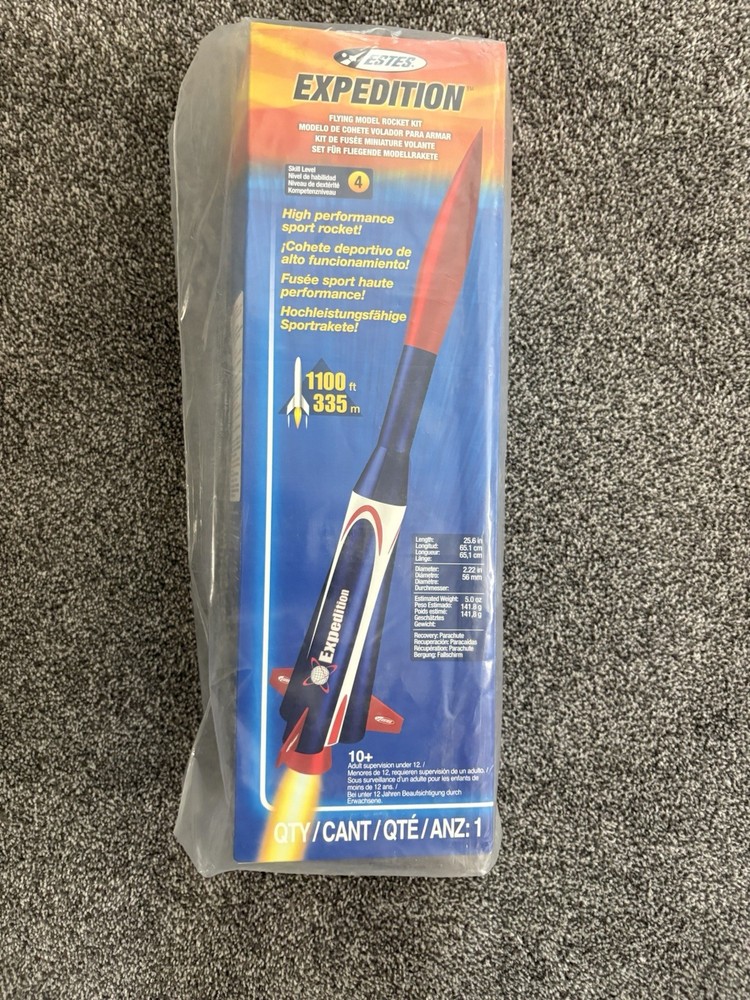 Estes Expedition Model Rocket Kit (hard to find)