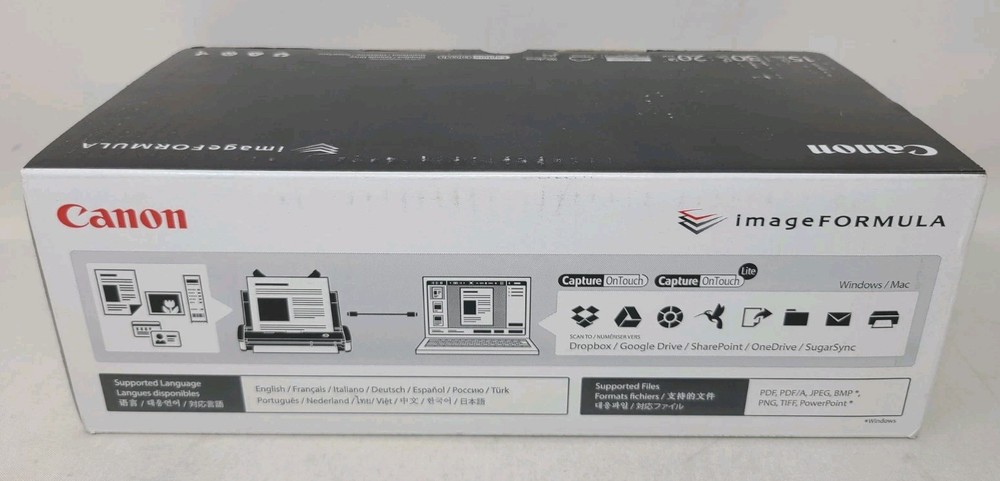 Canon imageFORMULA P-215II Mobile Document Scanner. New