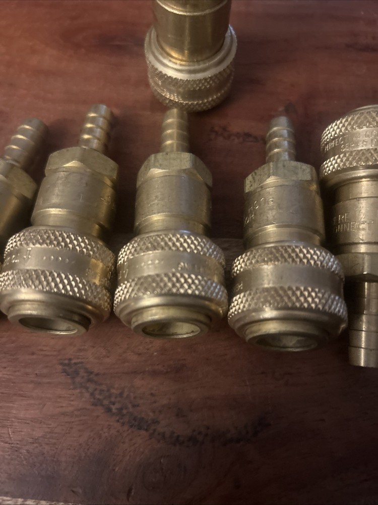 mcmaster carr 7 Quick Disconnect Hose Coupling Ms 3/8 Brass