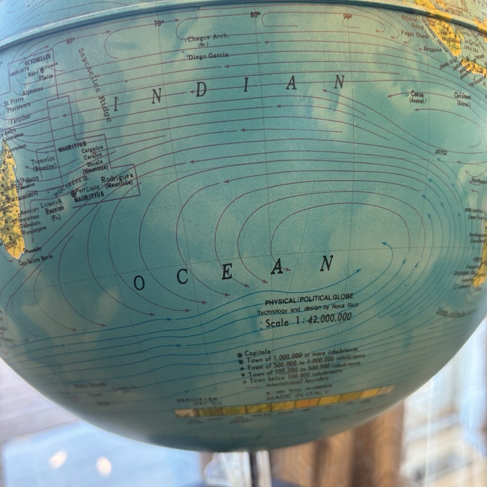 Underwriters Laboratories Desktop Globe 17” Tall FLAW