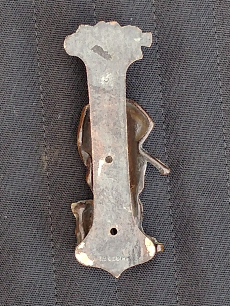 ANTIQUE ‘JOHN BULL’ BRASS DOOR KNOCKER