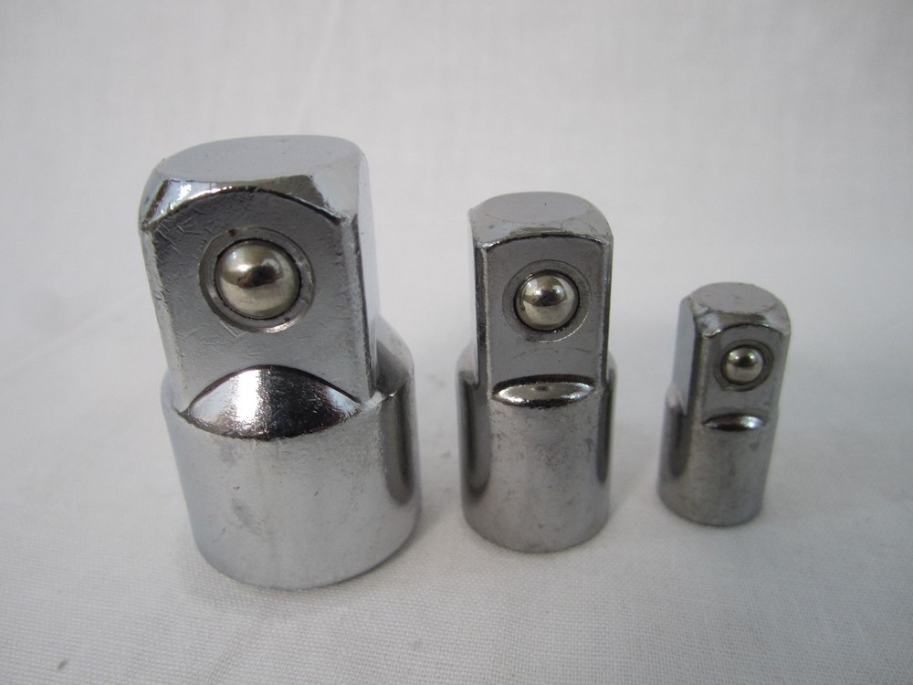 3pc Socket Reducer Adaptor Set 3/8" 1/2" 3/4"