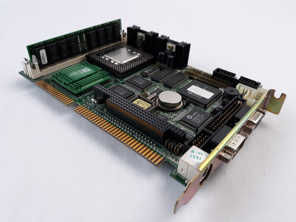 Advantech PCA-6153 CPU Board - Half-size Pentium CPU Card with VGA Controller
