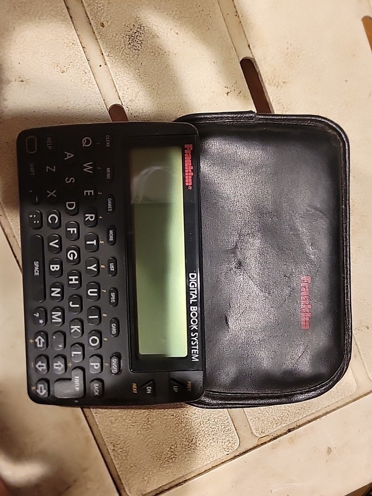 Franklin Digital Book System Model DBS-2 w/ physicians desk reference