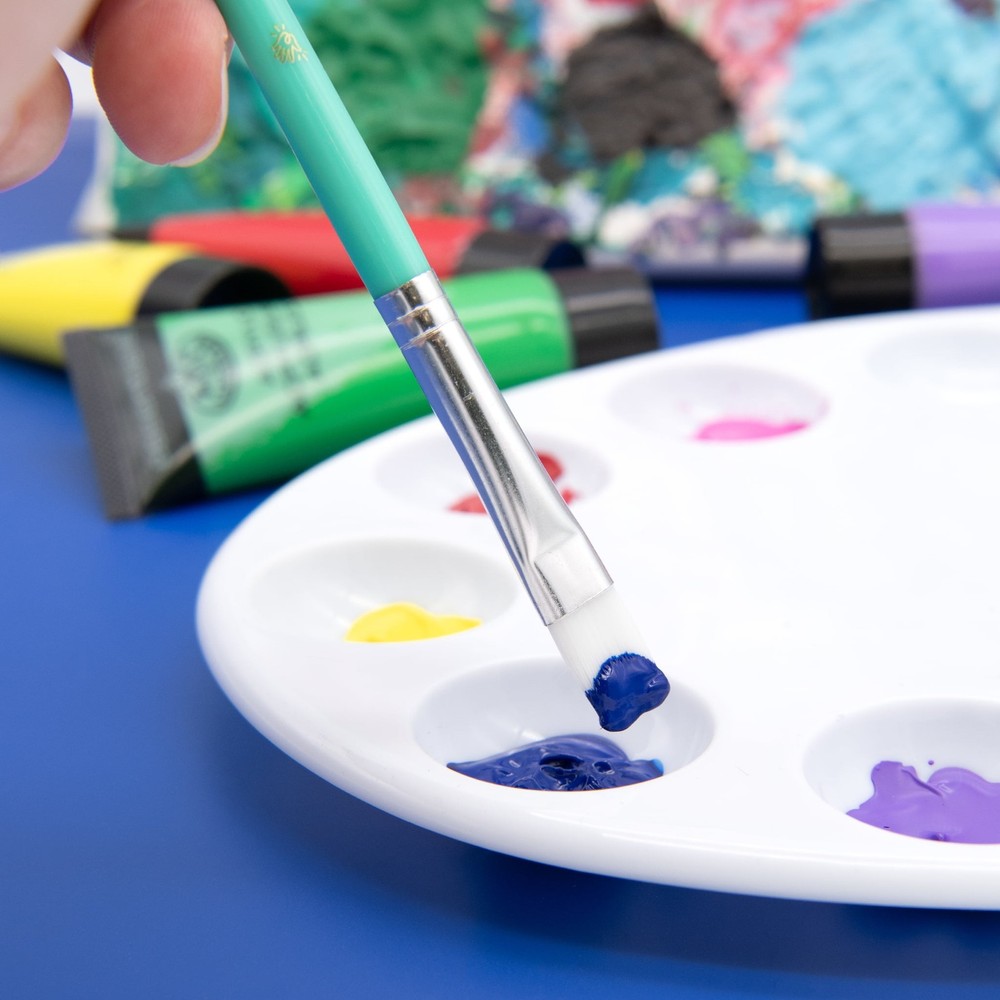 Hello Hobby Assorted Craft Paint Brush Set, 25pcs