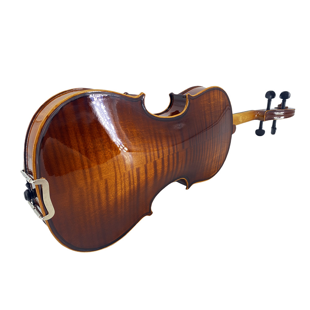 4/4 Violin Full Set Flame Maple for Beginners,Students,Handcrafted Solid Wood