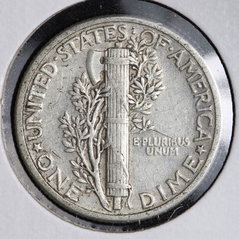 1929 Mercury Silver Dime CHOICE AU E225 T