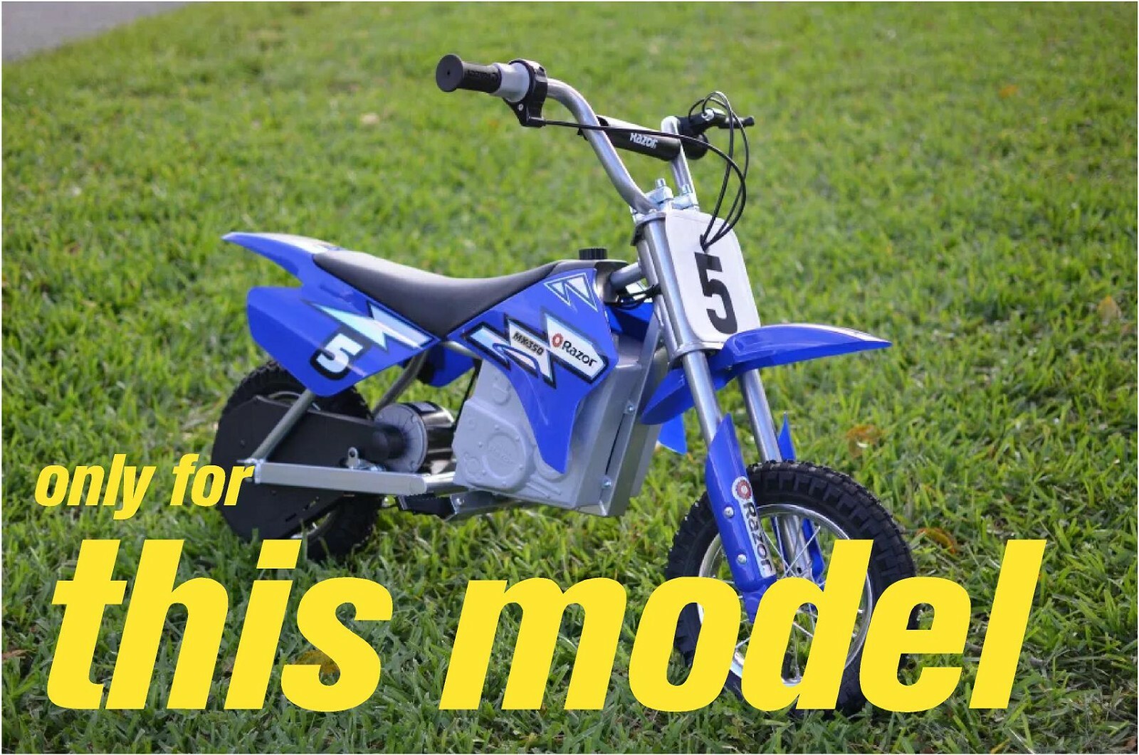 Razor MX350 graphics kit decals THICK AND HIGH GLOSS yamaha