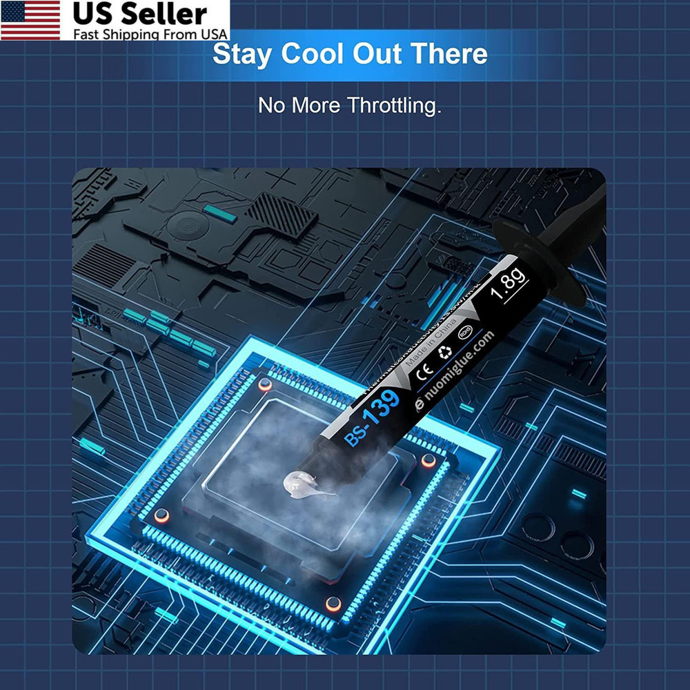 BSFF Thermal Paste, 1.8g with Toolkit CPU Paste Compound 1.8G