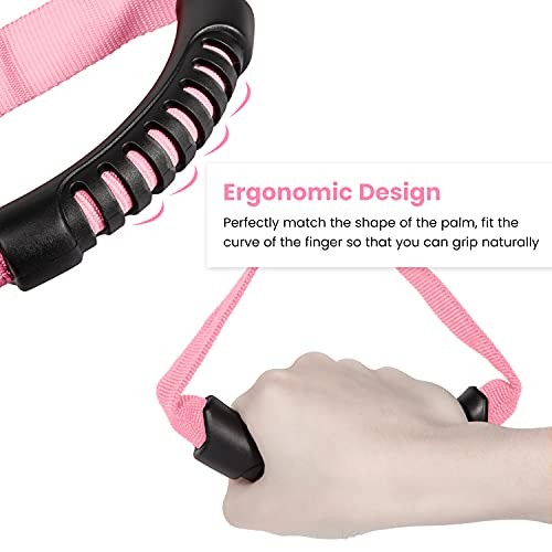 Auto Cane Grab Aid - Adjustable Standing Aid Safety Handle 2 Pack Pink