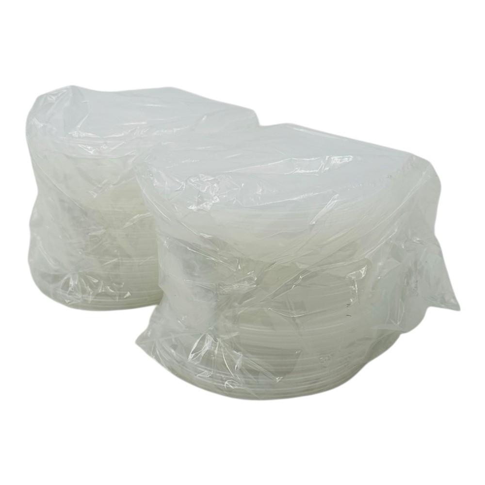 50 Count CD Case DVD Case Clear Trimpak Plastic Clamshell Disc Cases