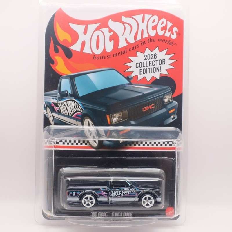 Hot Wheels 2026 Target Mail In 1991 GMC Syclone Collector Edition In Hand