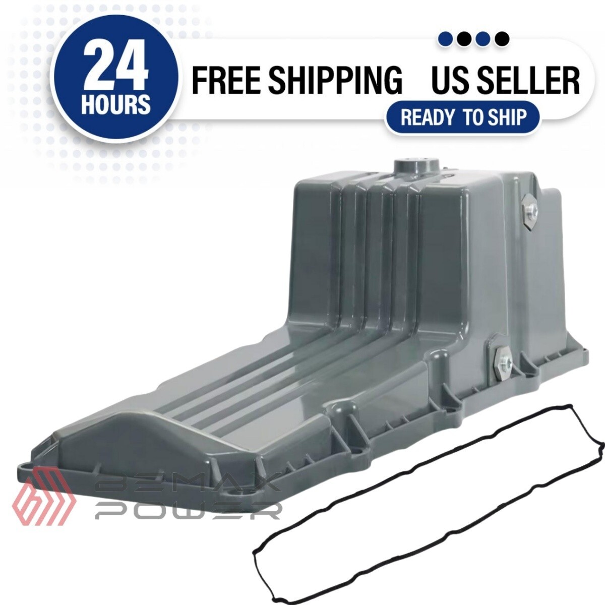 New Engine Oil Pan 23522282 for Detroit Diesel Series 60 Western Star 4900SA