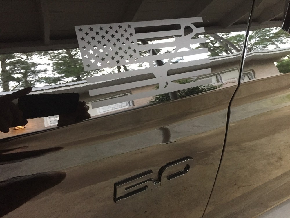 American Flag/Anchor Decals