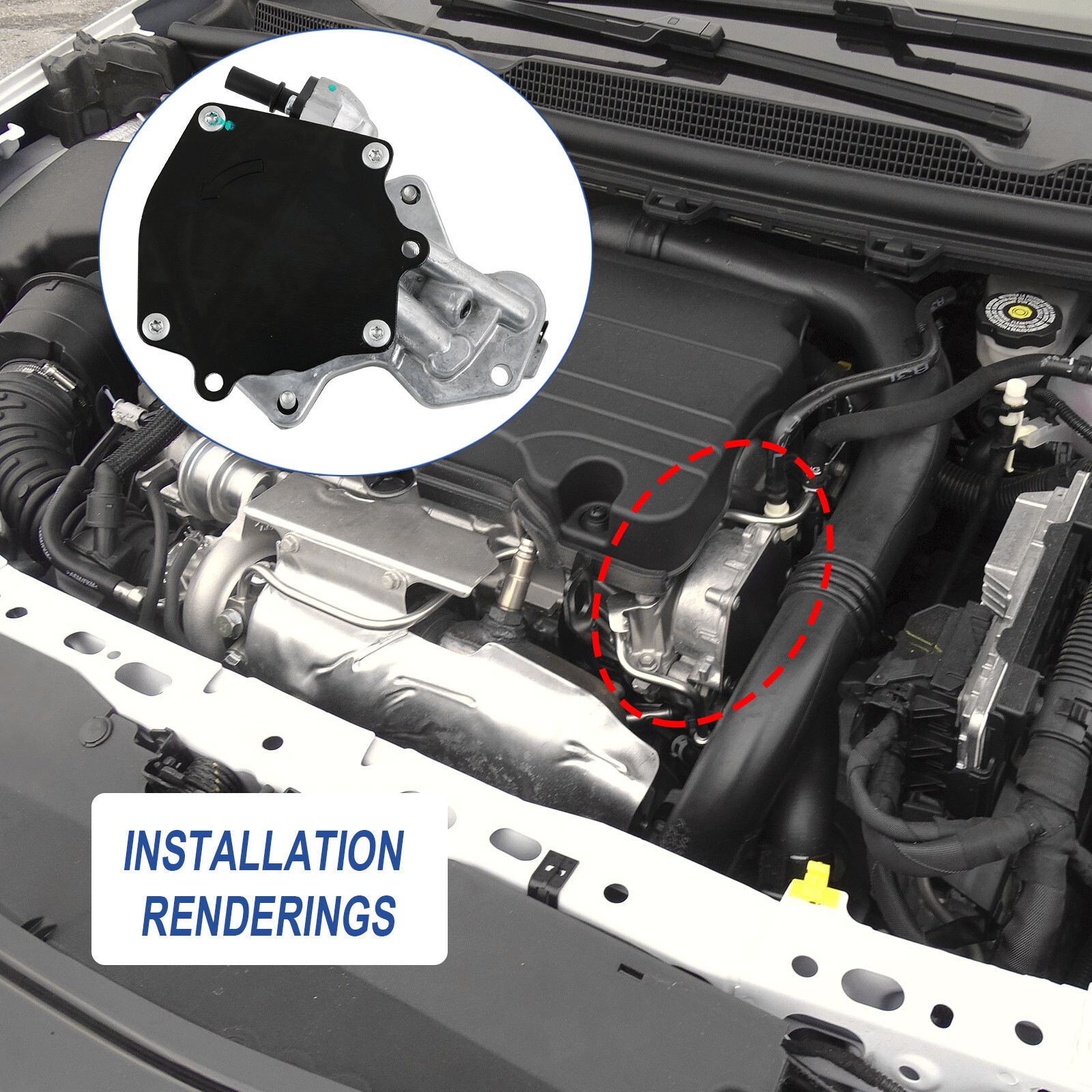 NEW Vacuum Pump Equipment For Buick Chevy GMC Cadillac CT6 ATS 12686657 12654111