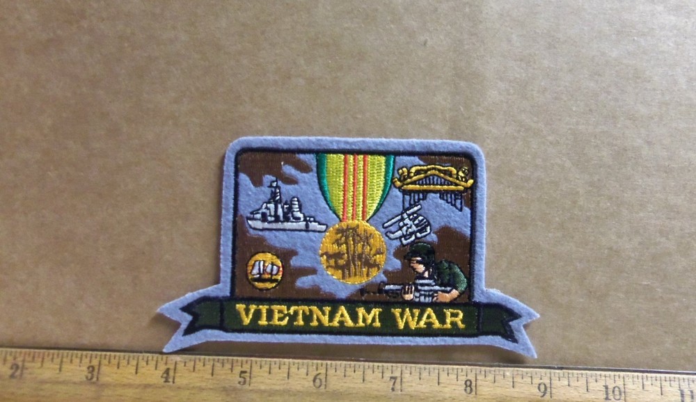 Vietnam War Embroidered Patch