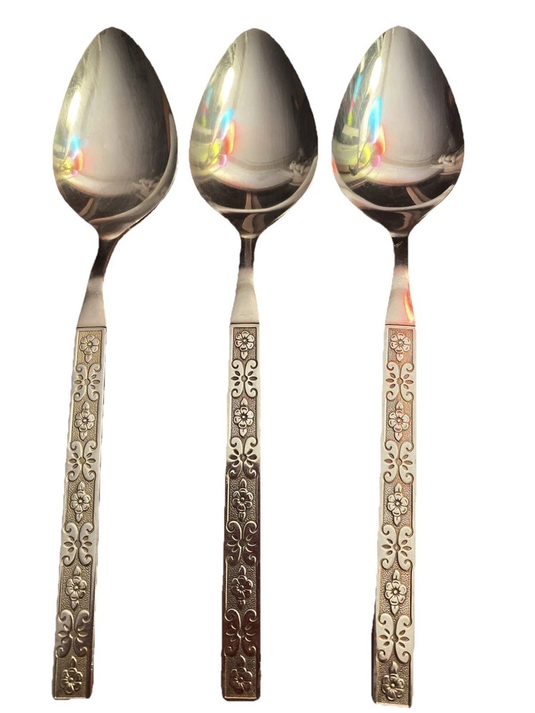 Oneida Distinction Deluxe Capri Flatware 3 Tablespoons Vintage