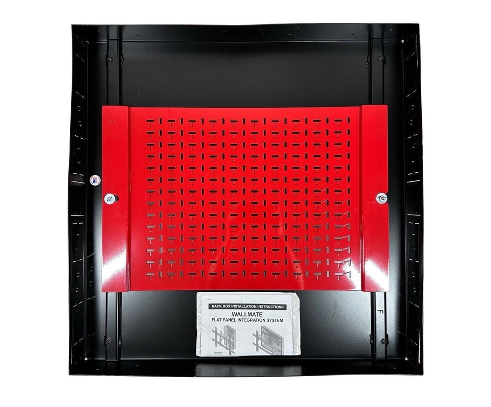 RP Visuals 32MAXB Wall Mate In-Wall Flush Panel Back Box Black - (DAMAGED AS-IS)