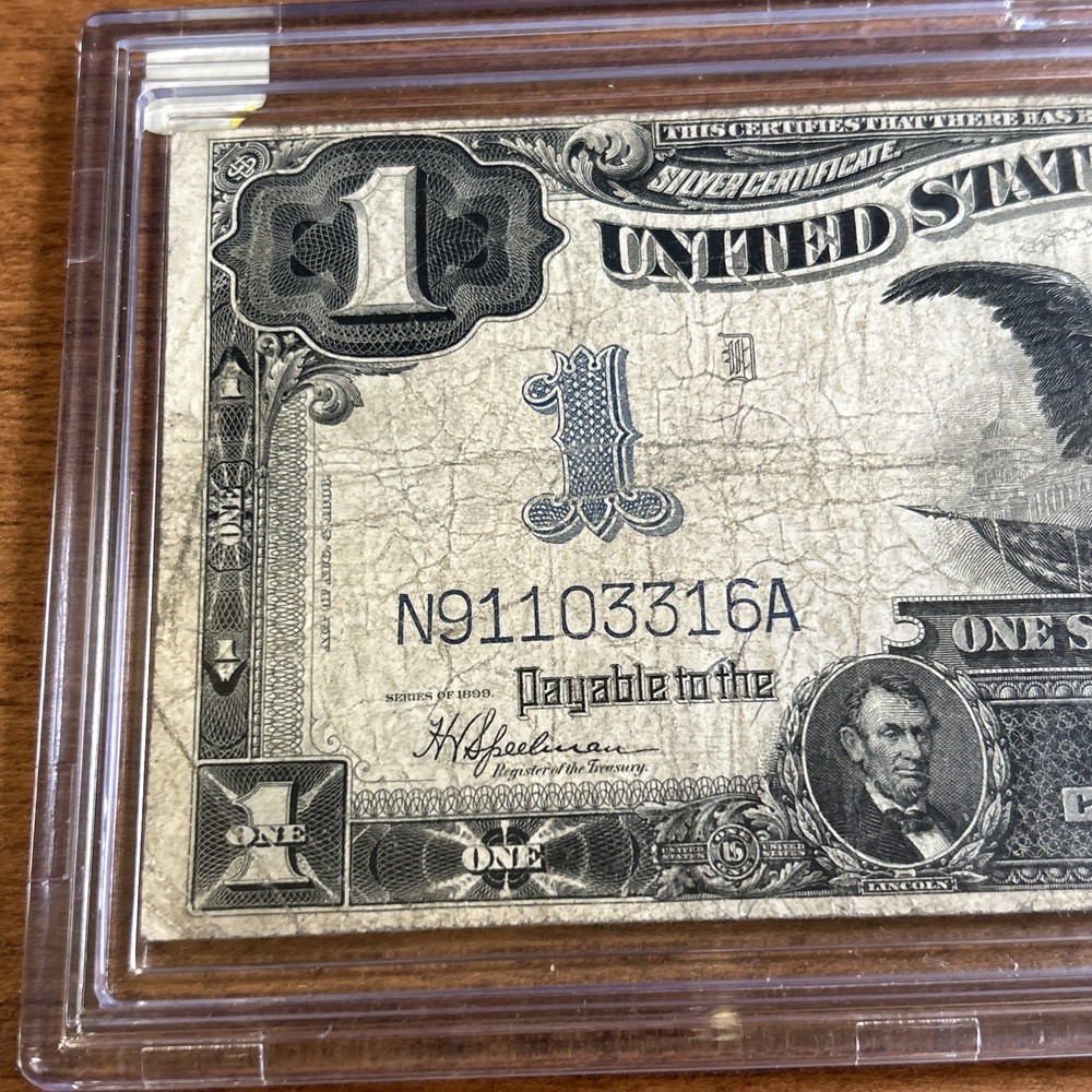 1899 $1 Silver Certificate Speelman-White Circulated