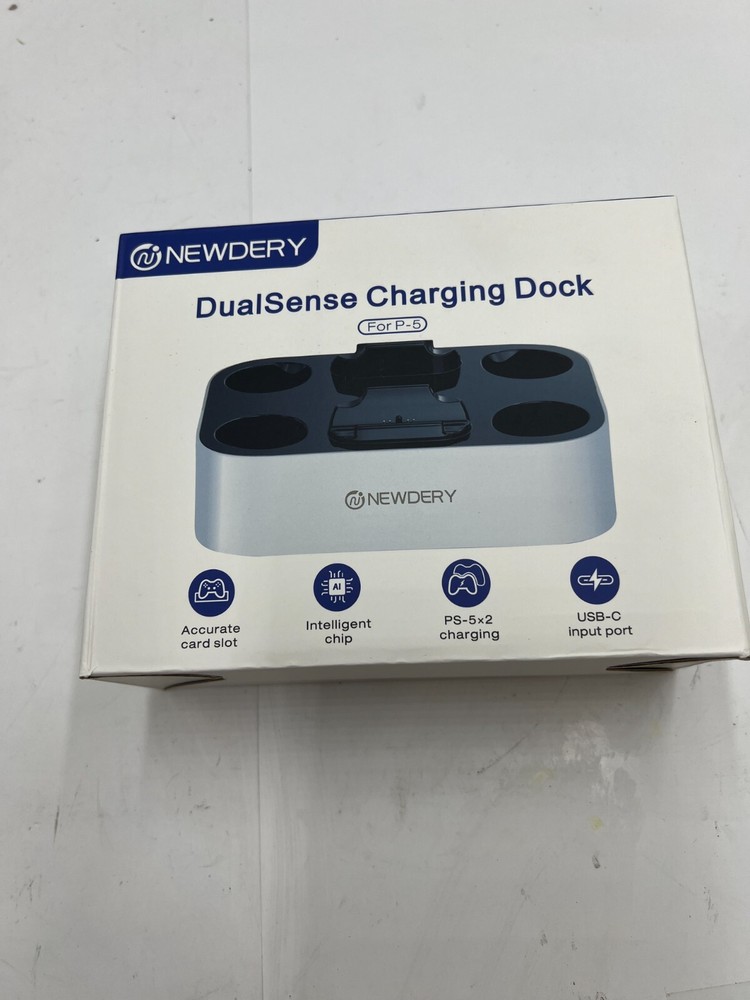 Newdery DualSense Charging Dock ZHX-PSD01 for PS5 Controller Input DC 5V/3A