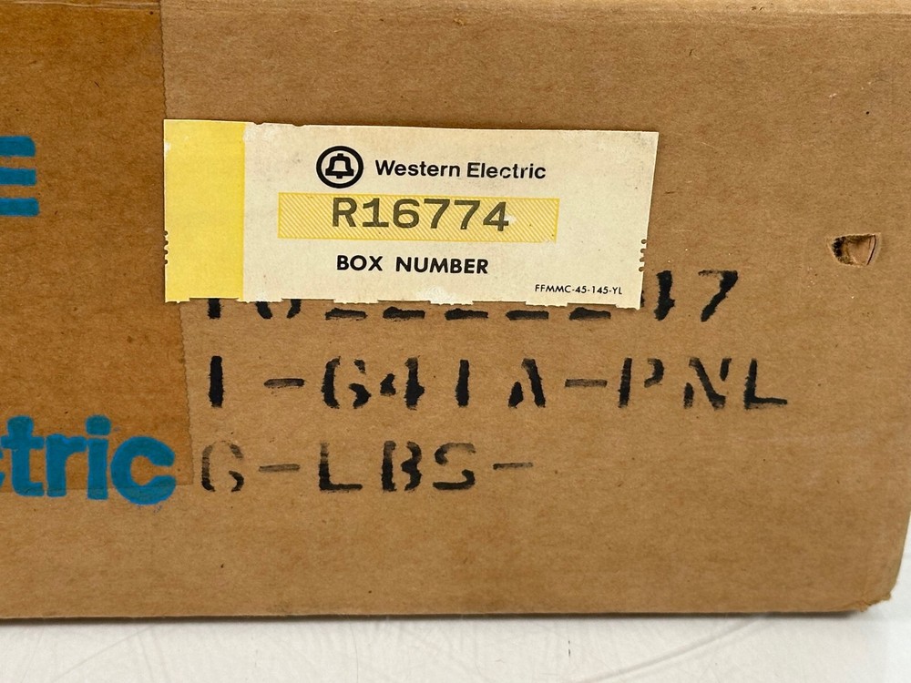 NOS WESTERN ELECTRIC 641A PANEL BELL SYSTEM