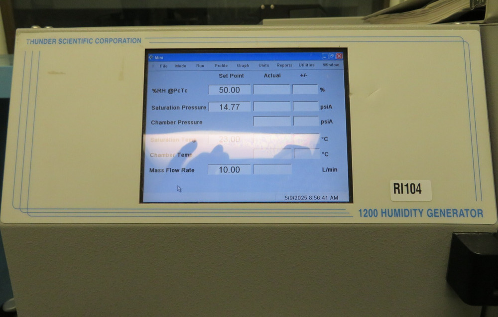 Thunder Scientific Model 1200 Mini “Two-Pressure” Humidity Generation System