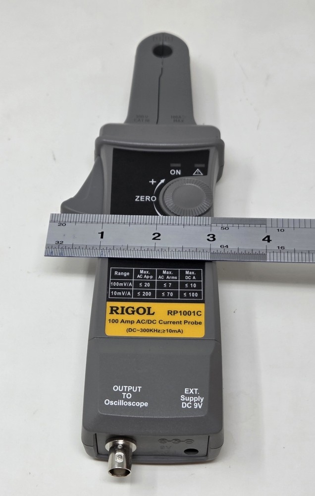 New Rigol RP1001C Current Probe – Complete Kit w/ Manual, Cable & Probe