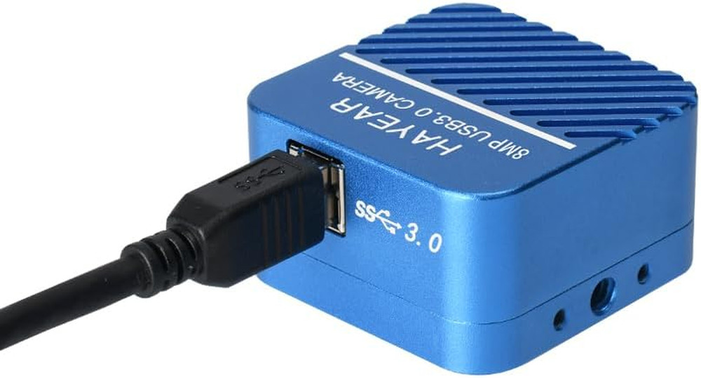 USB3.0 Digital Microscope Camera 8 Mega Pixels USB Live Video Camera with Calibr
