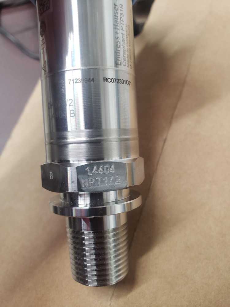 Endress & Hauser CERAPHANT PTP31B Flow Meter