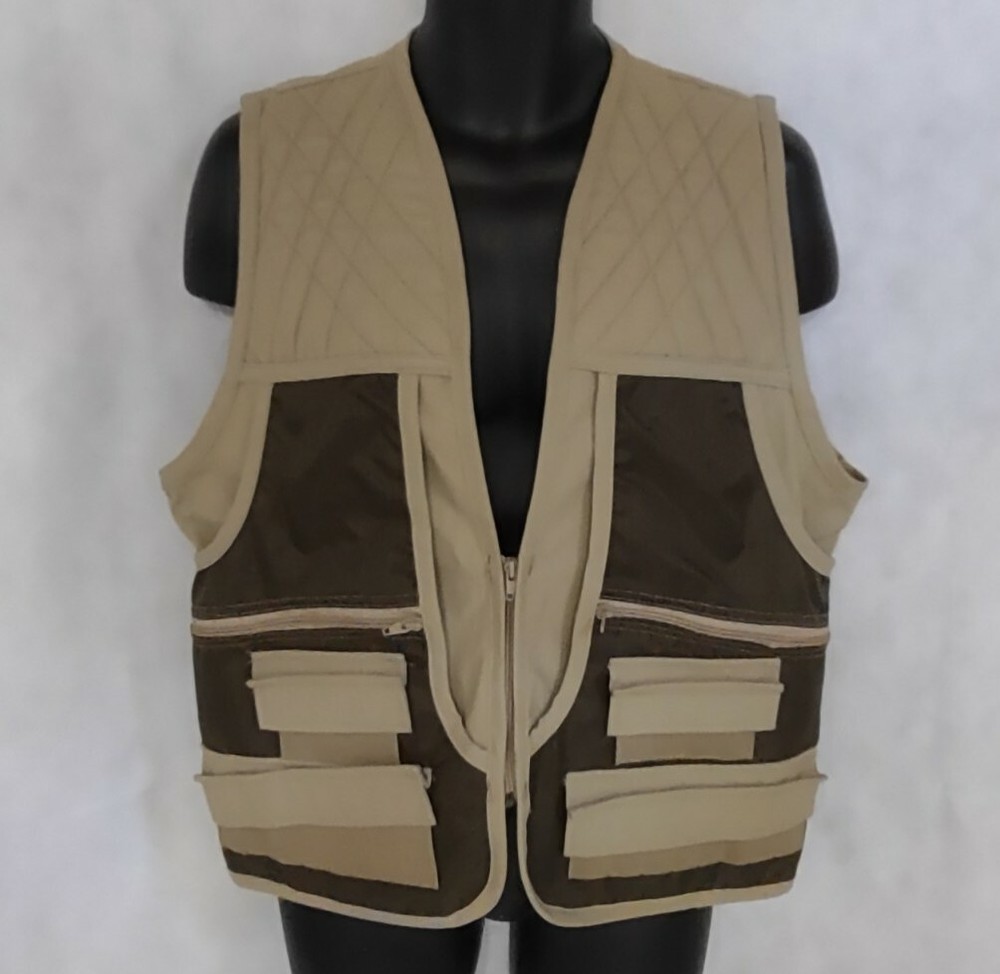 Woods Edge Hunting Vest Medium Tan Brown