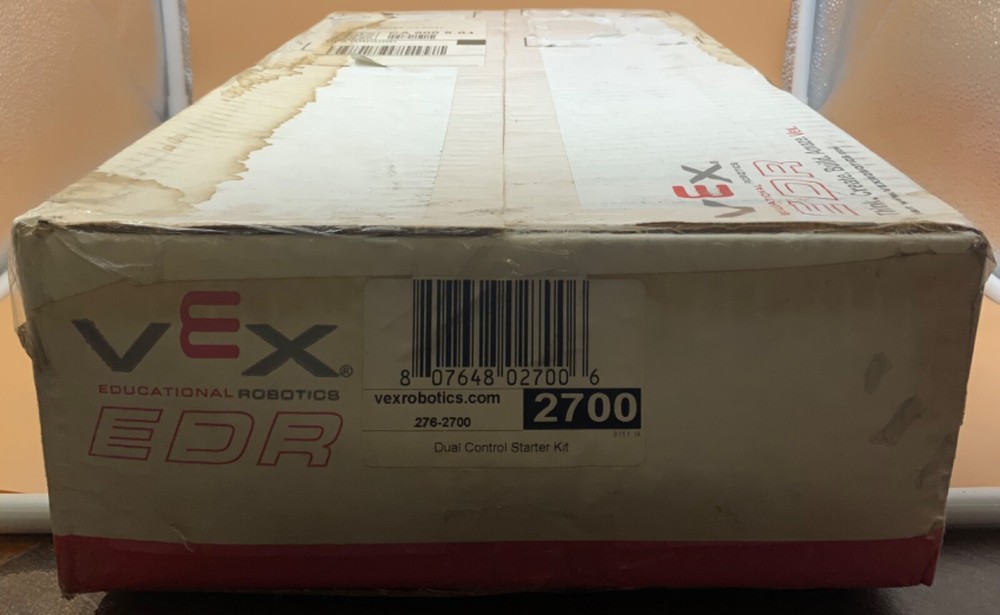 VEX Educational Robotics Dual Control Robot Starter Kit 276-2700 No Software