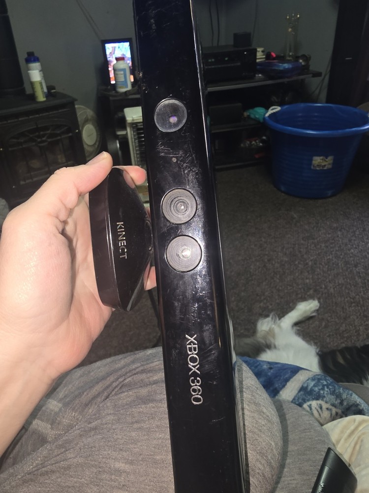 Microsoft 1414 Xbox 360 Kinect Sensor Bar Only - Black