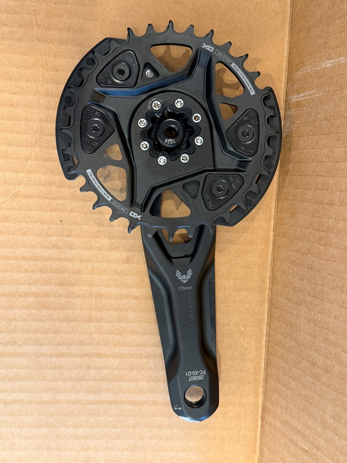 SRAM XO Eagle T-Type Wide Crankset 170mm 32T Direct Mount