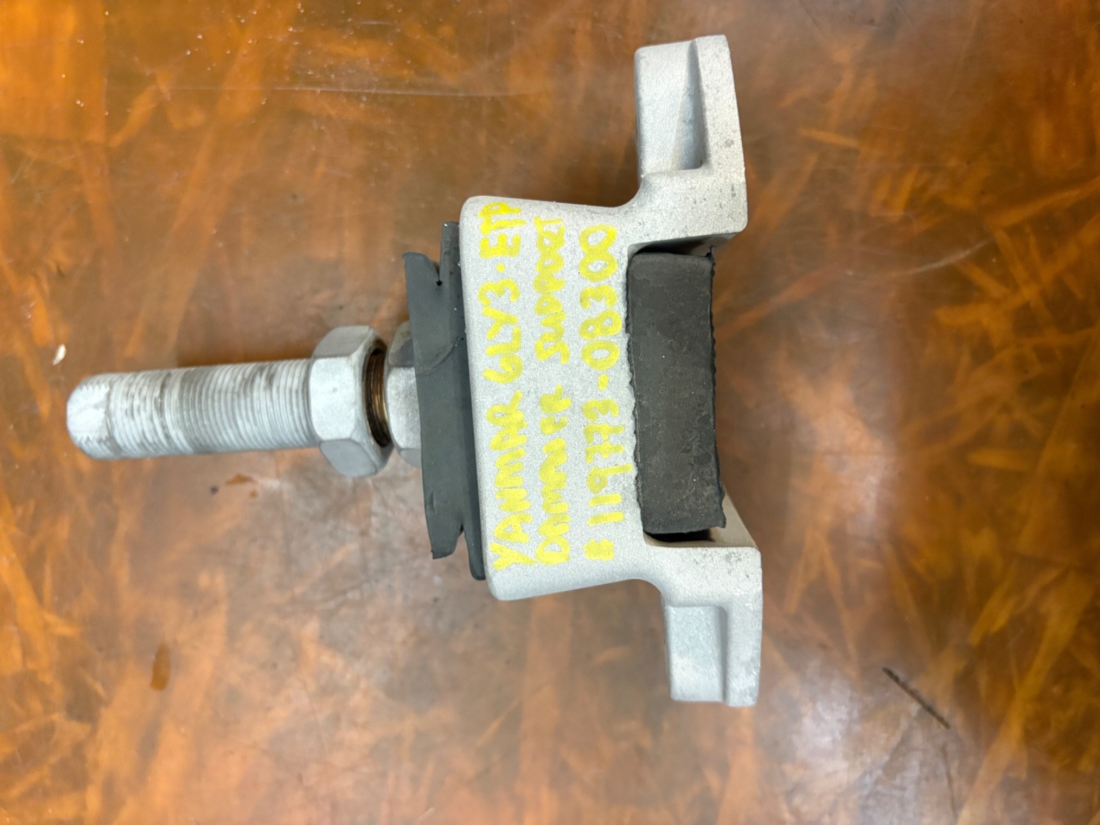 YANMAR 6LY3-ETP VIBRATION DAMPNER FLEXABLE MOUNTING SUPPORT #119773-08300...