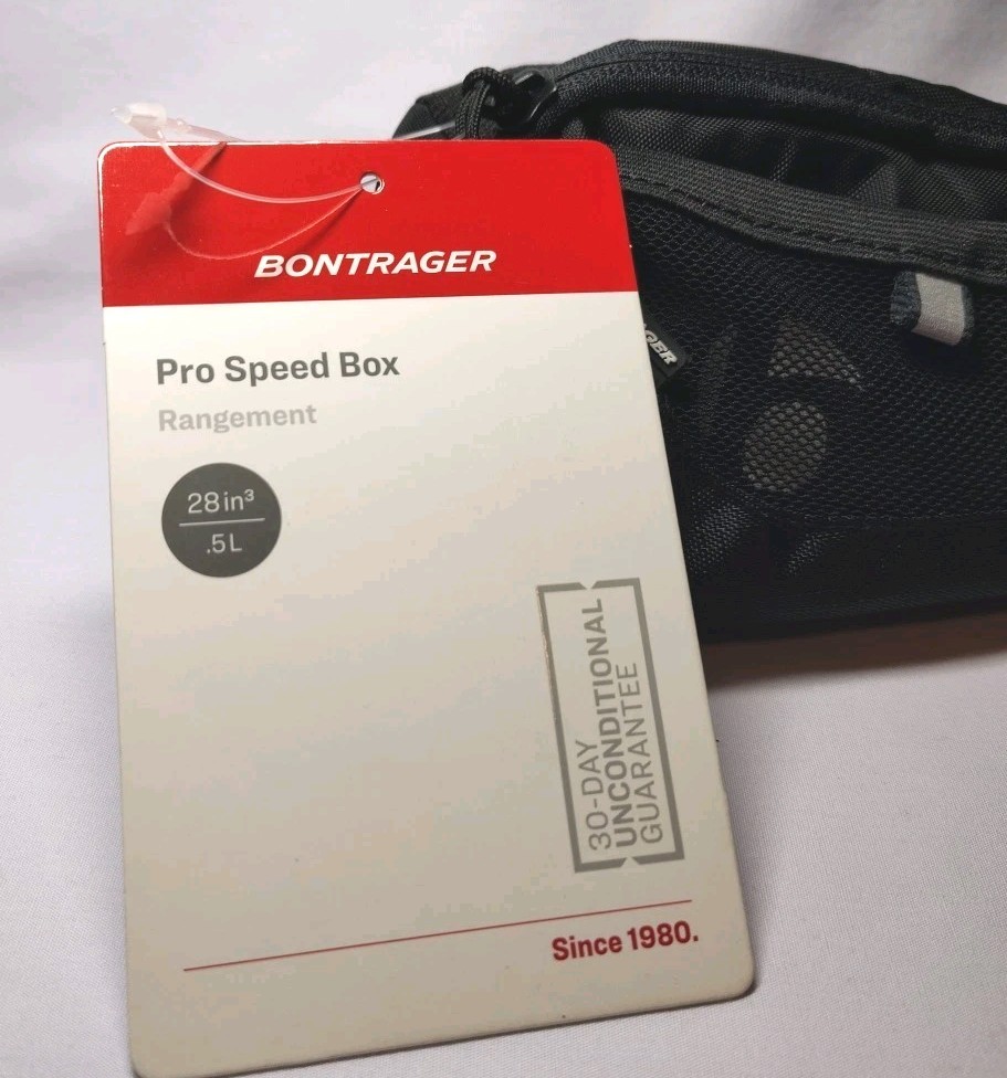 Bontrager Pro Speed Box Compact Bike Frame Storage Bag New with Tags .5L
