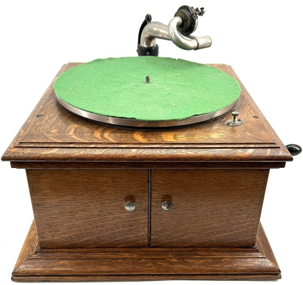Antique Victor VV-VI Tabletop Phonograph NICE! - NEEDS SOME WORK