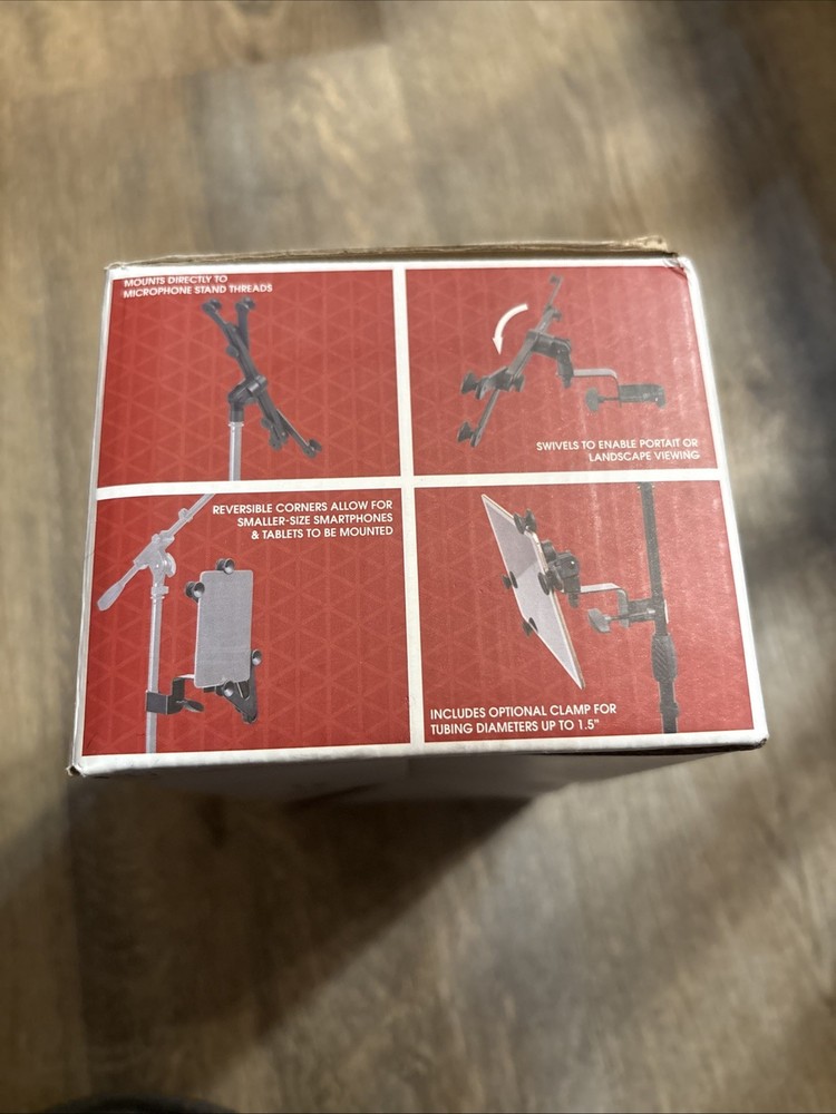 Gator Frameworks Universal Clamping Tablet Mount Model GFW-TABLET1000