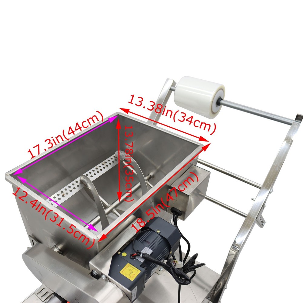 Floor-type Auto Liquid Paste Subpackage Machine W/Mixer Hopper Quantitative Fill