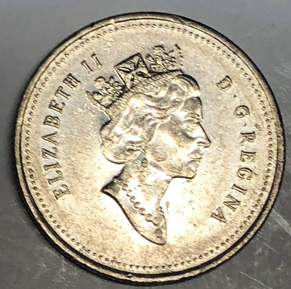 # C1283    CANADA   COIN,     25  CENTS   1995