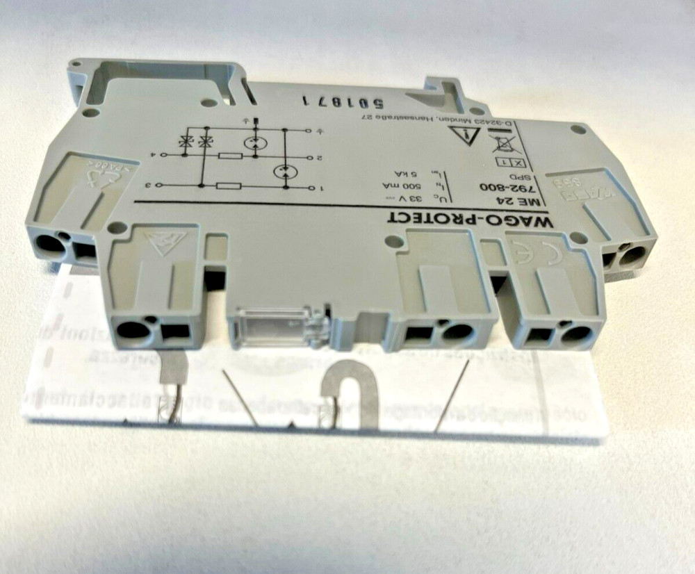 Wago Protect 792-800 Surge suppression module Controller Transmitter Transducer
