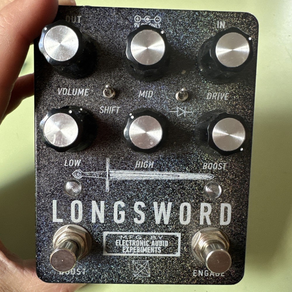 LONGSWORD : Electronic Audio Experiments EFFECTS - epic pedal!