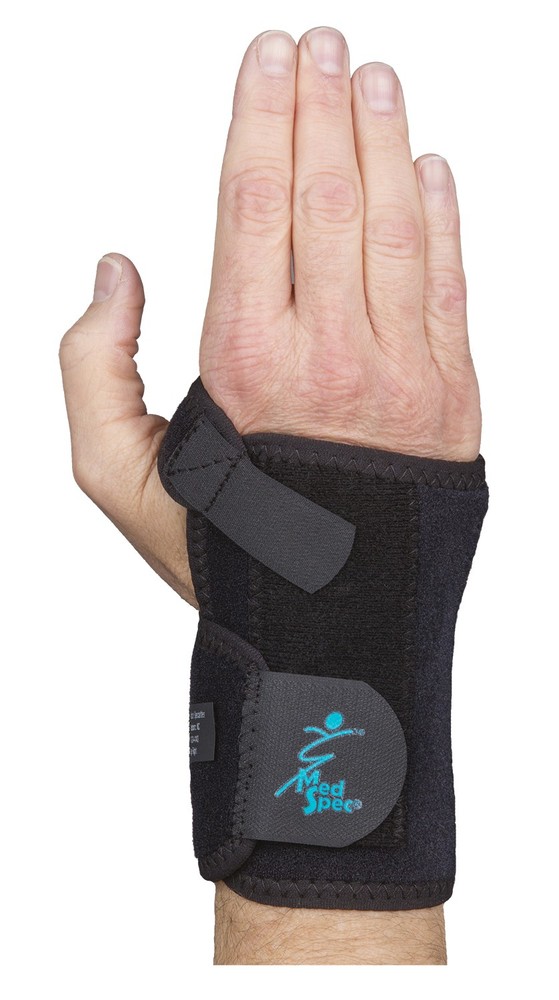 Med Spec Compressor Wrist Support, Black