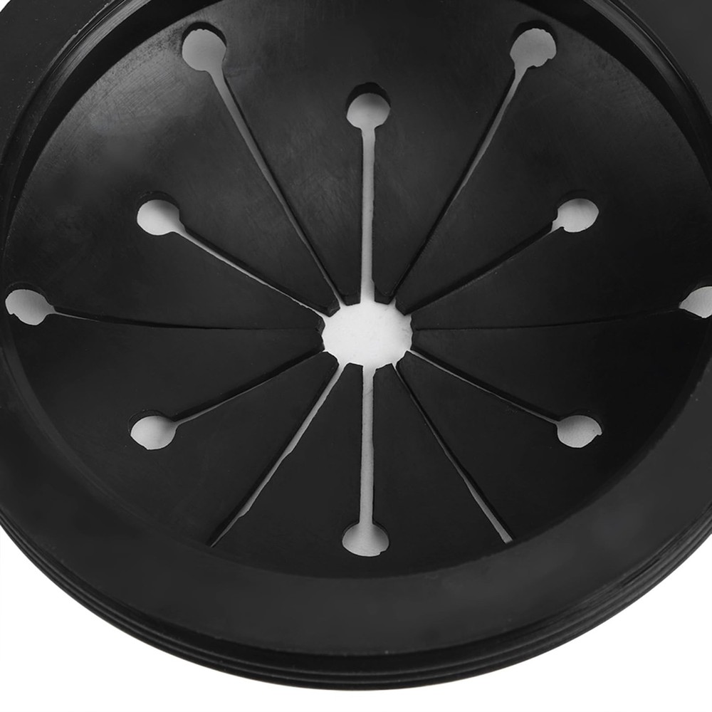 3 Inch Garbage Disposal Splash Guard, ABS Garbage Disposal Stopper, Rubber Fo...